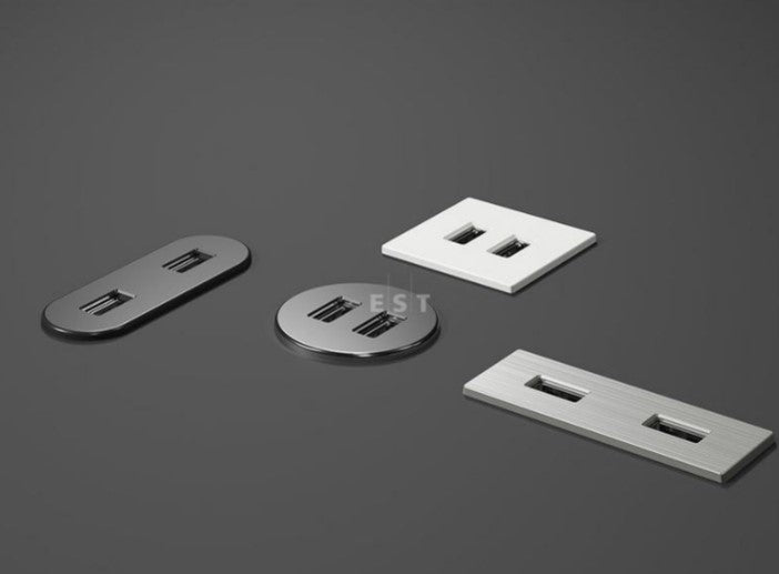 ASA 06029Z00049 Nabíjecí HUB vestavný VERSAPICK, 1xUSB 5V (typ A+C), 70x25mm, obdélníkový, kov, nerez ASA 06029Z00049 Nabíjecí HUB vestavný VERSAPICK, 1xUSB 5V (typ A+C), 70x25mm, obdélníkový, kov, nerez